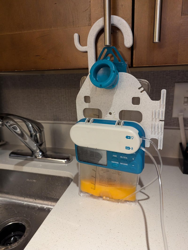 HelperKat Pump Caddy for Infinity Pump (Blue) - Image 4